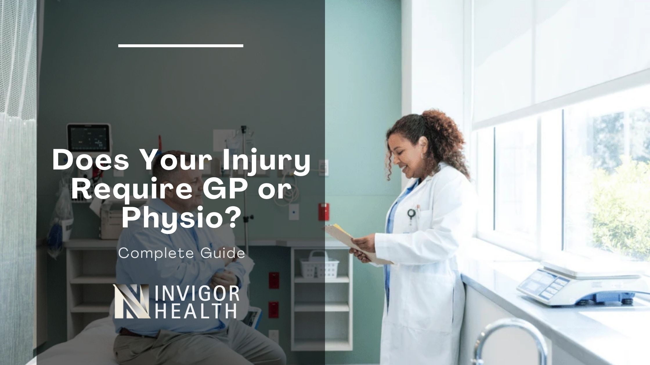 Does Your Injury Require a Visit to a GP or a Physio