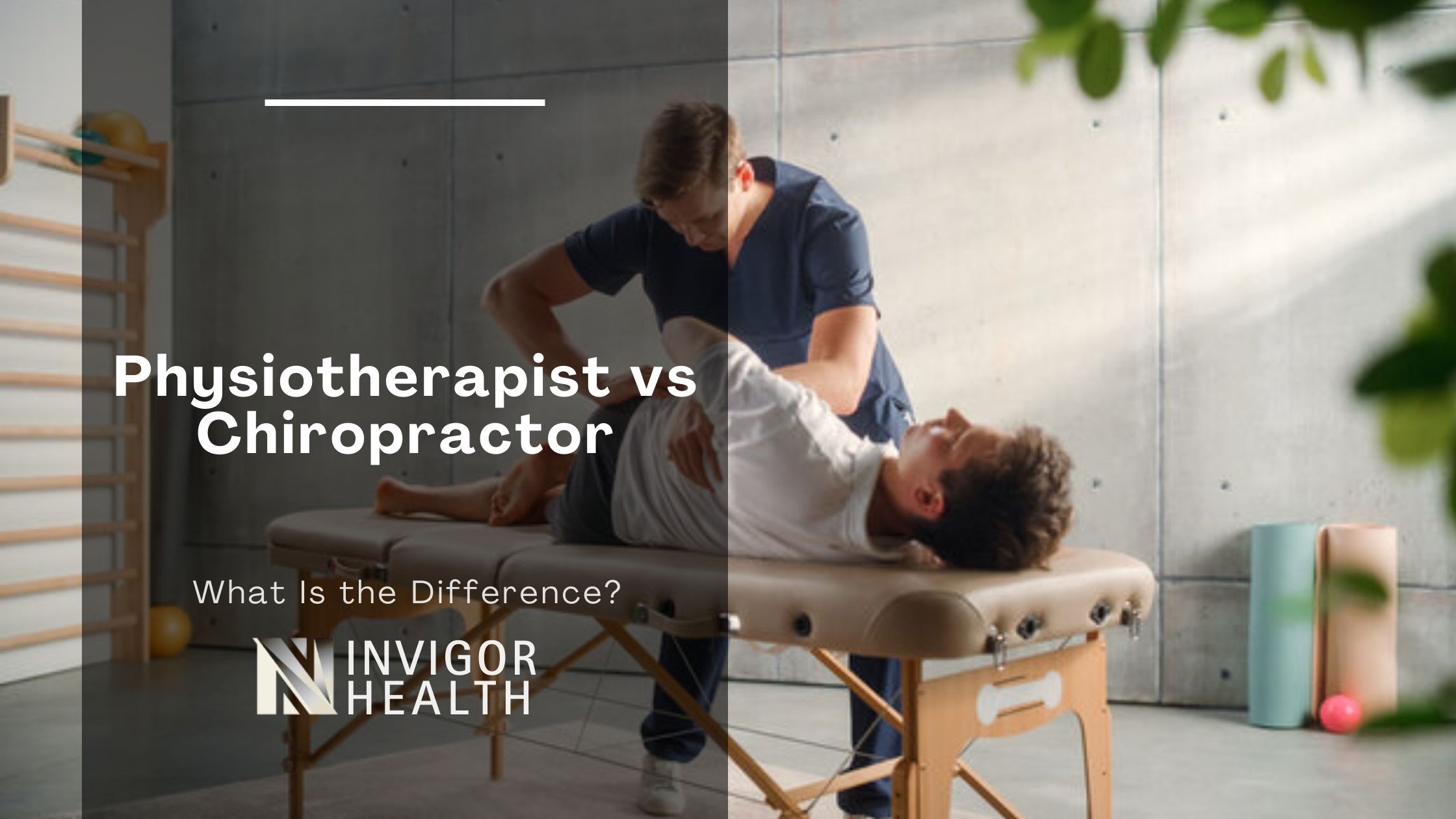 What Is the Difference Between a Physiotherapist and a Chiropractor? physio vs chiro